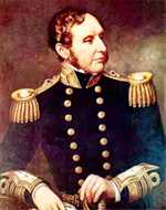 Robert Fitzroy, the Captain of the Beagle, ended up as a Rear Admiral