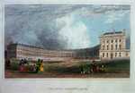 Royal Crescent in Bath, c. 1829