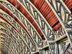 The iron arches at Paddington station