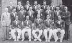 Photograph of the England cricket team which toured Australia in 1932–33, taken just before the third Test.