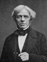 Michael Faraday, c. 1861, aged about 70.