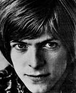 A trade ad photo of Bowie in 1967