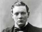 Winston Churchill, aged 24, looking rather dashing.