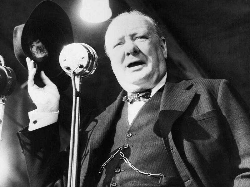 Winston Churchill's 1945 victory address
