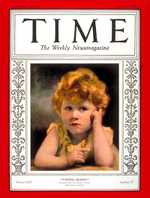 The Queen on the cover of Time, April 1929