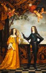 William's parents, William II, Prince of Orange, and Mary, Princess Royal, 1647