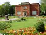 Nuneaton Museum and Art Gallery, in Riversley Park, home of collection on writer George Eliot
