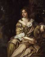 A portrait of Nell Gwyn, one of King Charles II's high profile mistresses