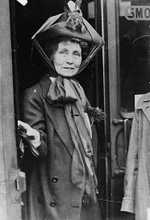 A photo of Emmeline Pankhurst in her later years