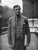 The composer Ralph Vaughan Williams in 1922 (© S J Loeb, PD-US)