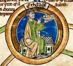 Alfred's father Ethelwulf of Wessex in the early fourteenth-century