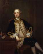 A painting of 'Maurice Suckling' by Thomas Bardwell (1704–1767) in 1764