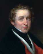 Portrait of Sir Robert Peel by Robert Richard Scanlan (1801–1876), currently at the Palace of Westminster