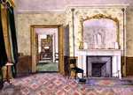 Michael Faraday's flat at the Royal Institution, painted by Harriet Jane Moore (1801-1884)