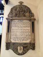 Memorial to James Cook and family in St Andrew the Great, Cambridge (© Tom Beaumont, CC BY-SA 4.0)