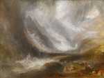 'Valley of Aosta: Snowstorm, Avalanche and Thunderstorm', a painting by Joseph Wallord William Turner