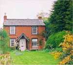 A photo of Edward Elgar's birthplace, where he was born on 2 June 1857, Lower Broadheath near Worcester in the English West Midlands