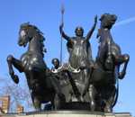 Photo of Boudica statue from 31 January 2013 (© Paul Walter, CC BY 2.0)
